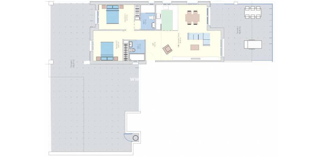 Neubau - Wohnung - Orihuela - Villamartin
