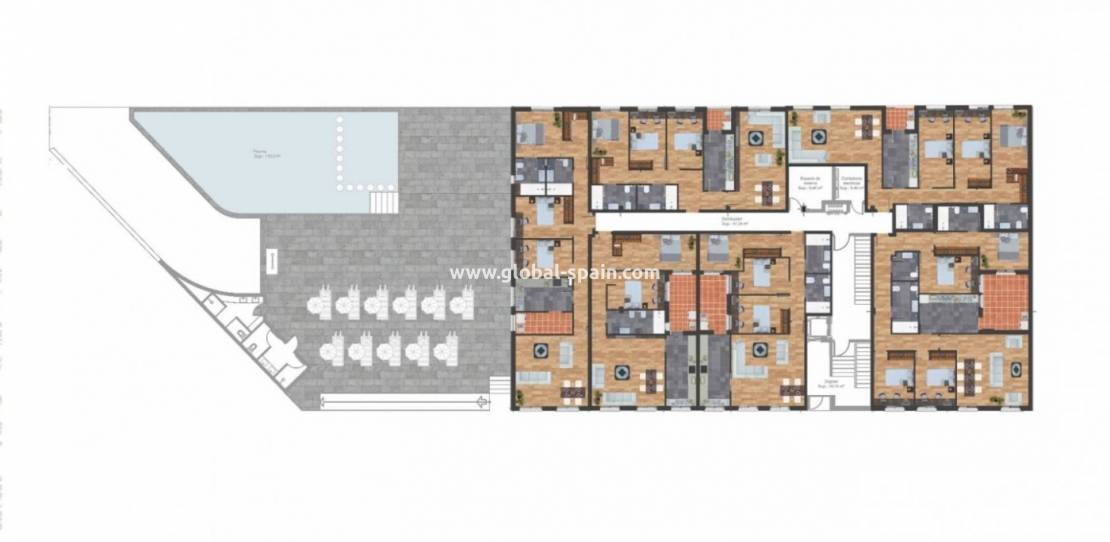 Nouvelle construction - Appartement - Torre Pacheco - - Centro  -
