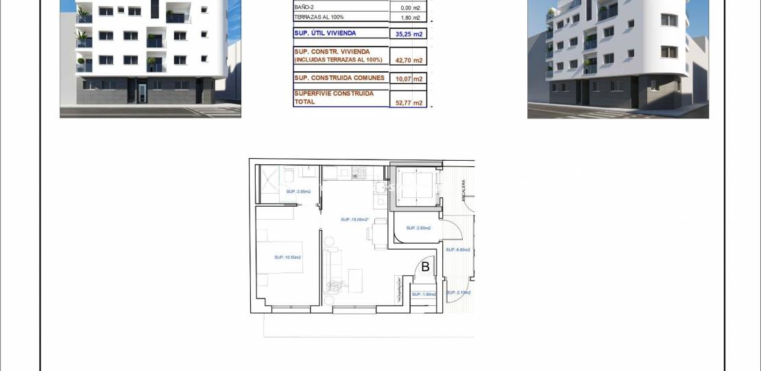 Nouvelle construction - Appartement - Torrevieja - Center