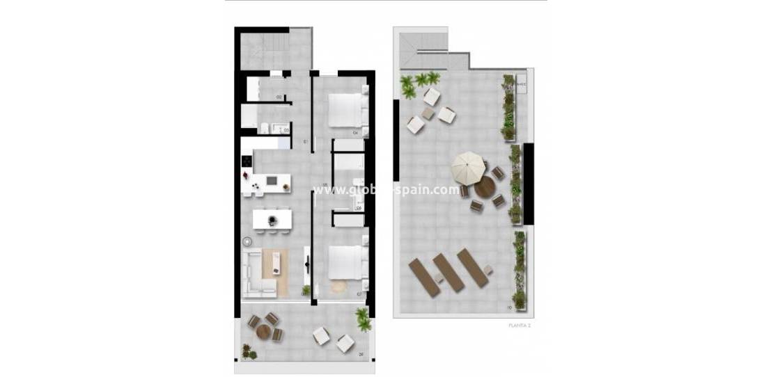 Nowo zbudowane - Apartament - Villajoyosa