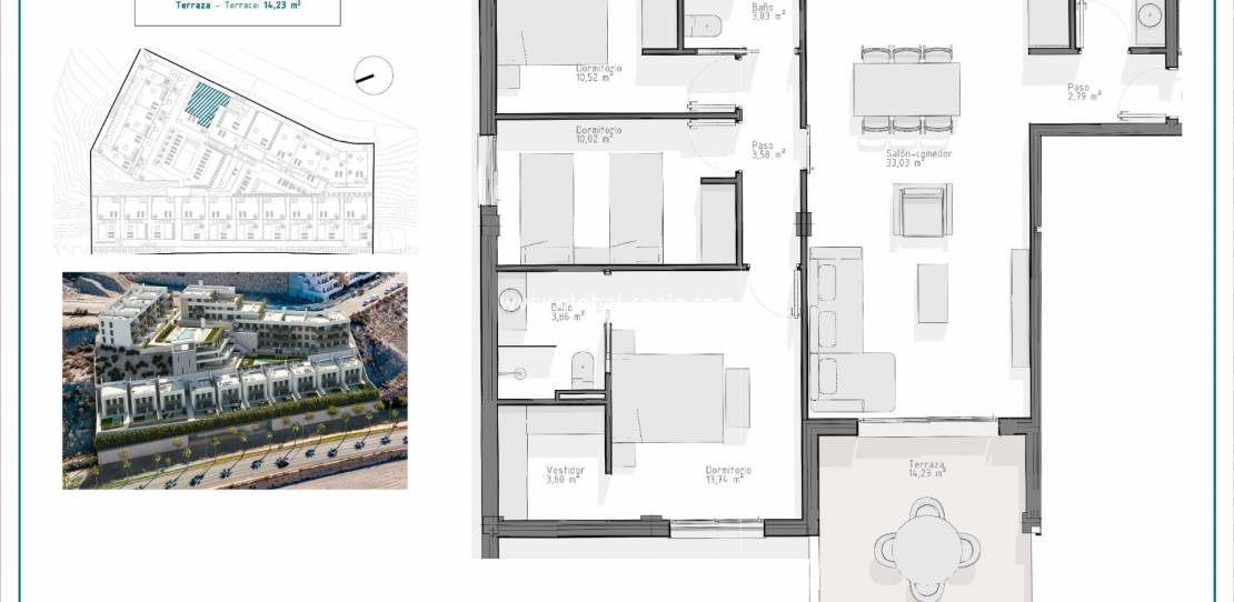 Nueva construcción  - Apartamento - Aguilas - El Hornillo