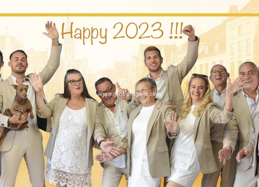 Een zonnig en gelukkig 2023 !