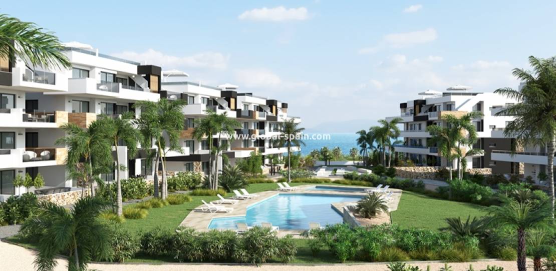 Neubau - Apartment im Erdgeschoss - Orihuela Costa - Playa Flamenca