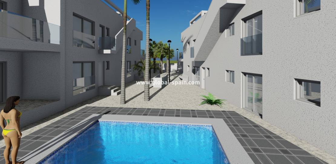 Neubau - Apartment im Erdgeschoss - Orihuela - Villamartin