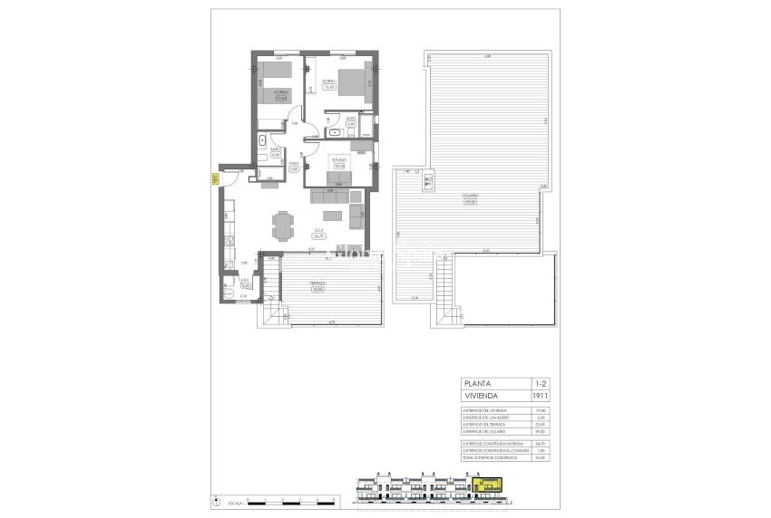 Neubau - Bungalow im obersten Stockwerk -
ALGORFA - LA FINCA GOLF / ALGORFA