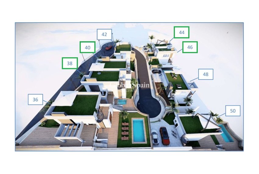 Neubau - Halb freistehend -
ALGORFA - LA FINCA GOLF / ALGORFA