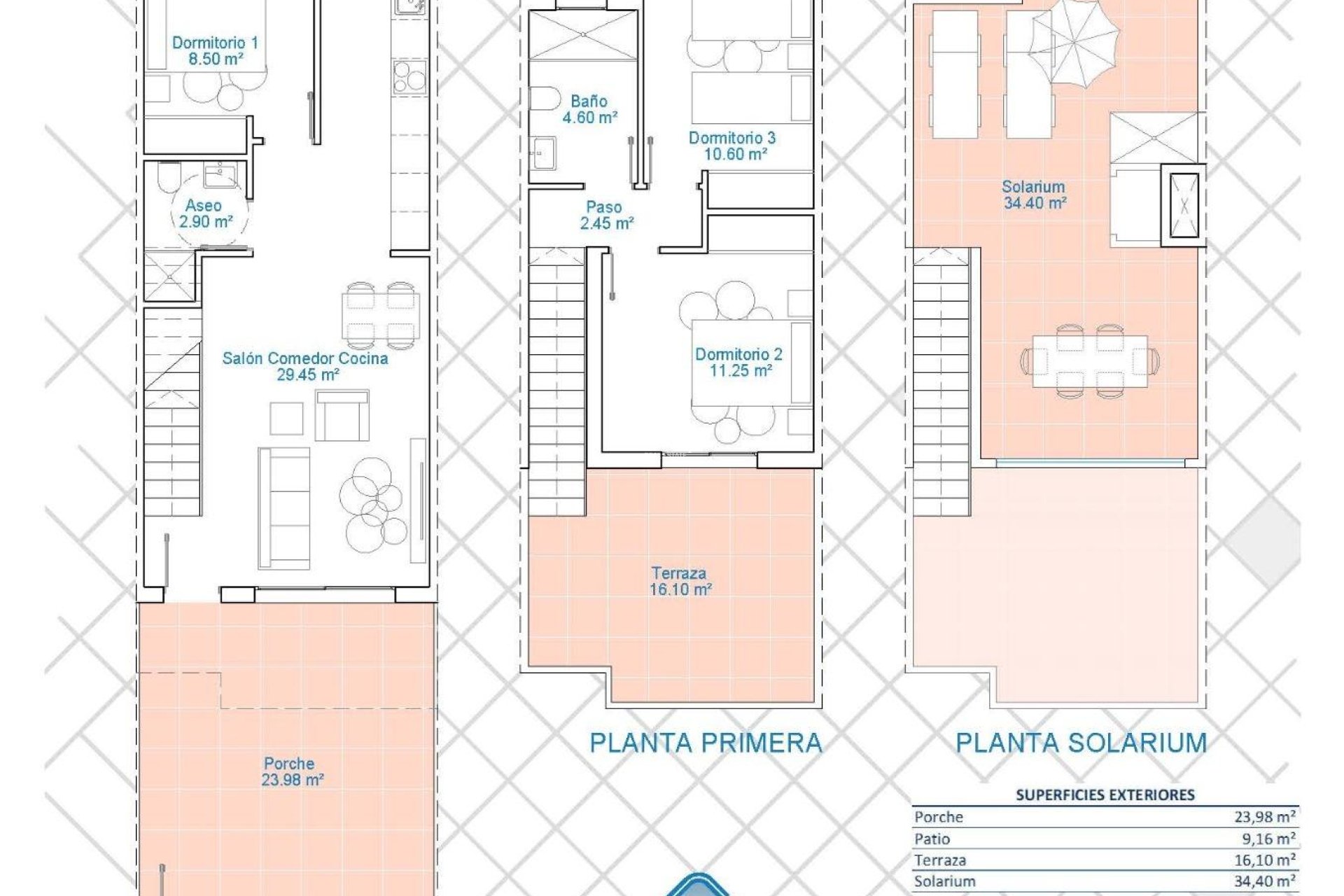 Neubau - HAUS -
PILAR DE LA HORADADA - Lo Monte