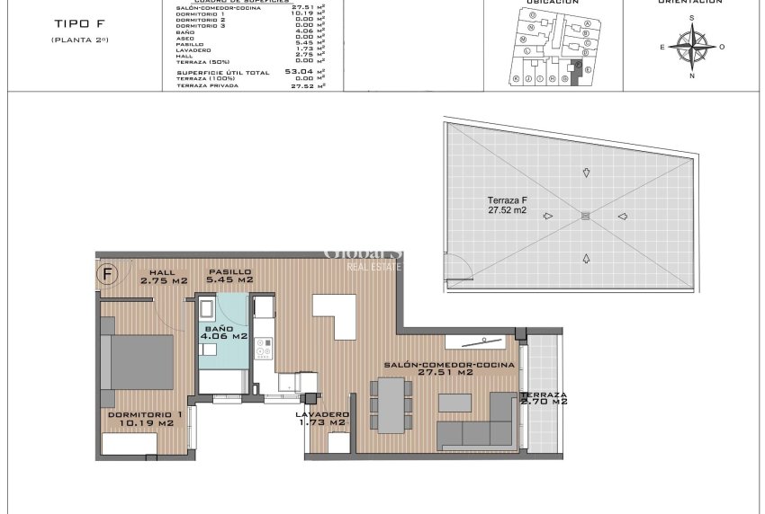Neubau - PENTHOUSE -
ALGORFA - Pueblo