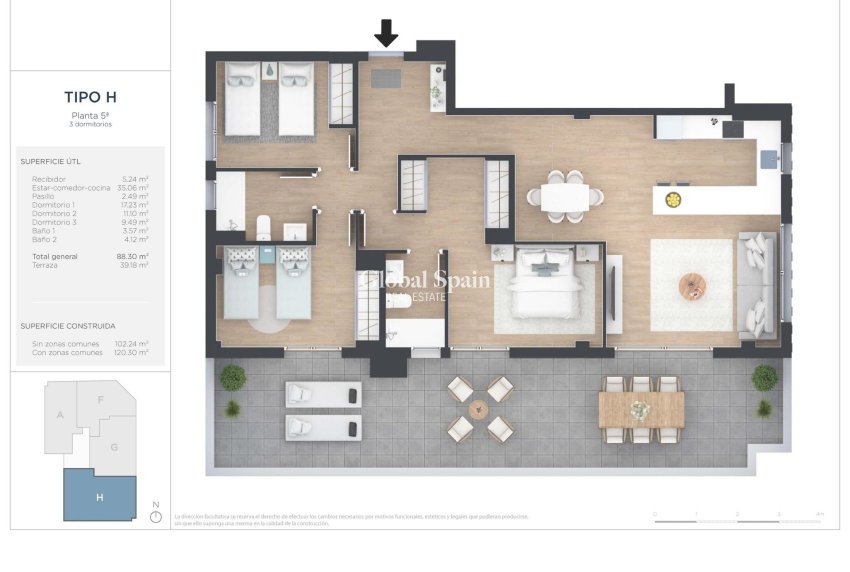 Neubau - PENTHOUSE -
ALICANTE - BENALÚA