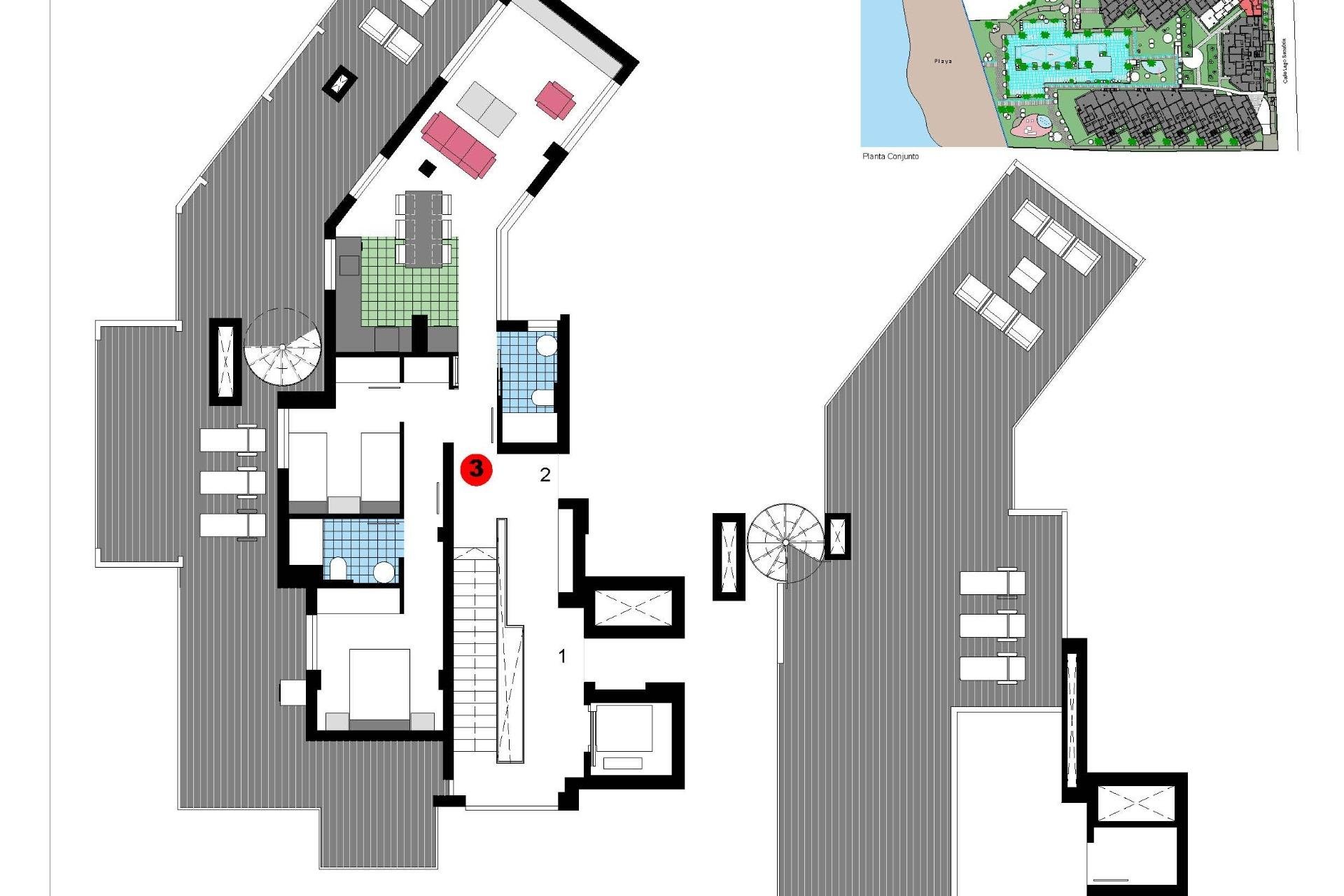 Neubau - PENTHOUSE -
DENIA - L´Estanyó (Marinas)