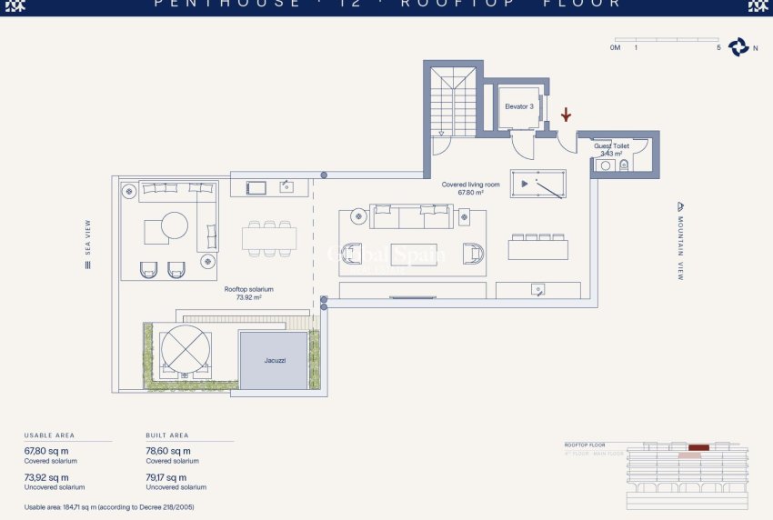 Neubau - PENTHOUSE -
ESTEPONA - Playa de La Cala