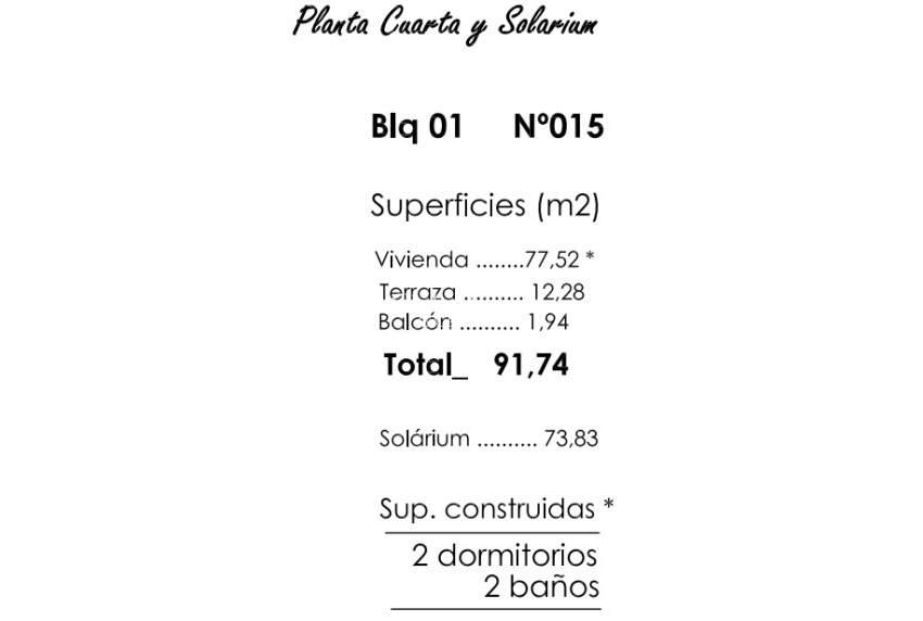 Neubau - PENTHOUSE -
GUARDAMAR DEL SEGURA - EL RASO