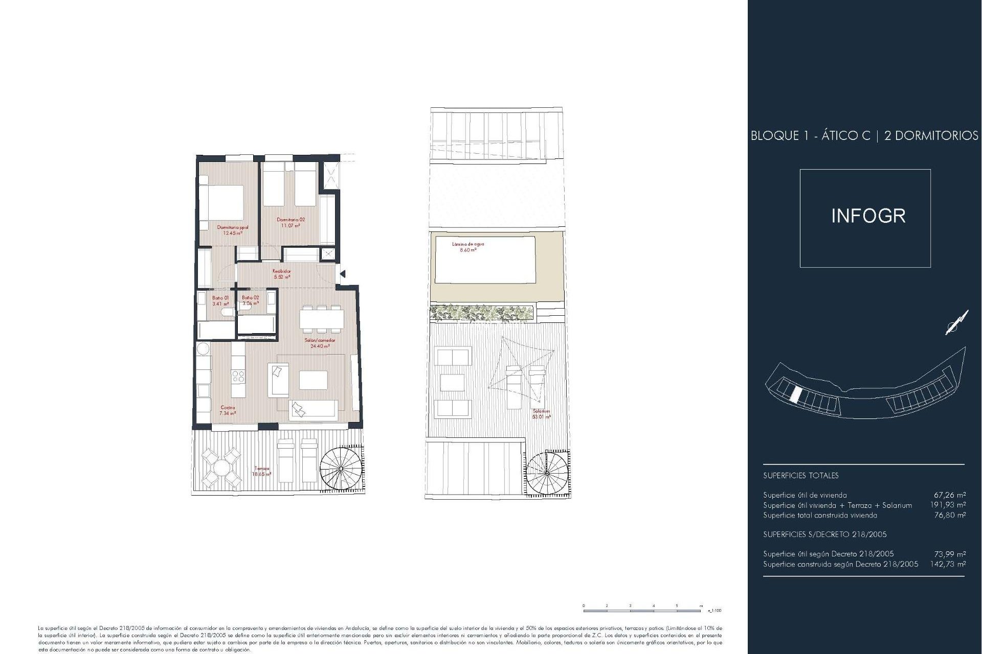 Neubau - PENTHOUSE -
MANILVA - Los Hidalgos