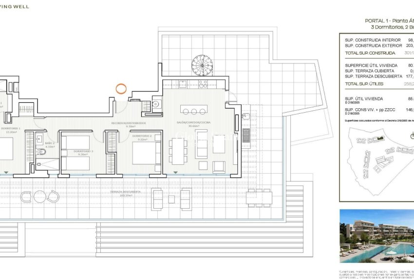 Neubau - PENTHOUSE -
MIJAS - Hipódromo Costa del Sol