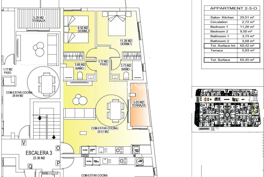 Neubau - PENTHOUSE -
SAN MIGUEL DE SALINAS - Pueblo