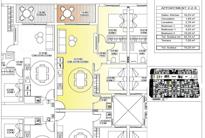 Neubau - PENTHOUSE -
SAN MIGUEL DE SALINAS - Pueblo