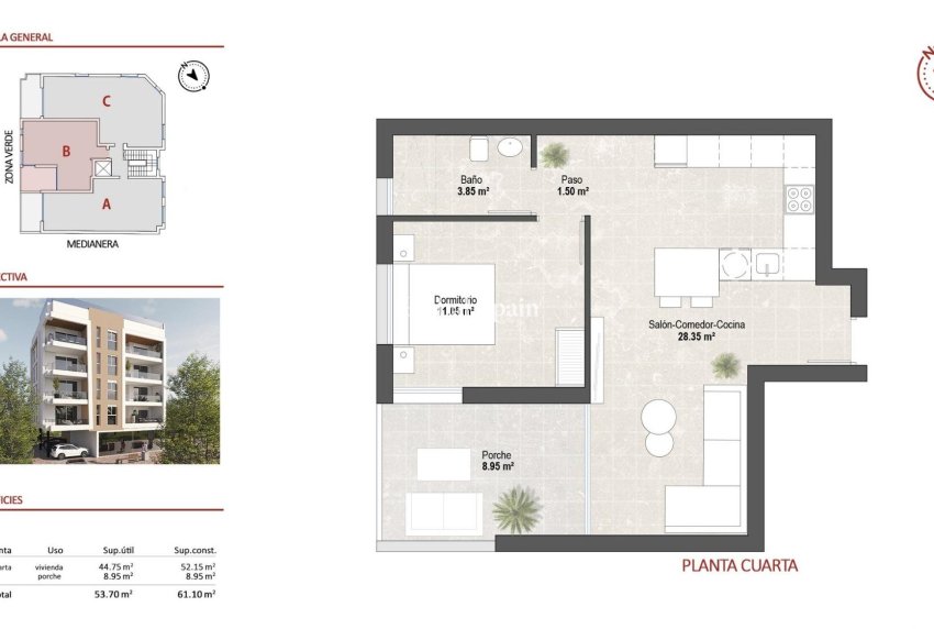 Neubau - PENTHOUSE -
SAN PEDRO DEL PINATAR - Lo pagan