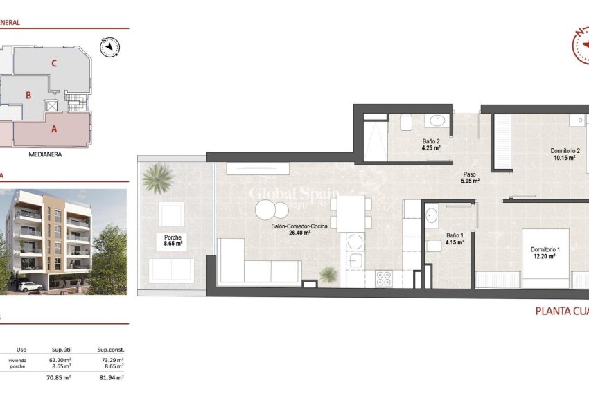 Neubau - PENTHOUSE -
SAN PEDRO DEL PINATAR - Lo pagan