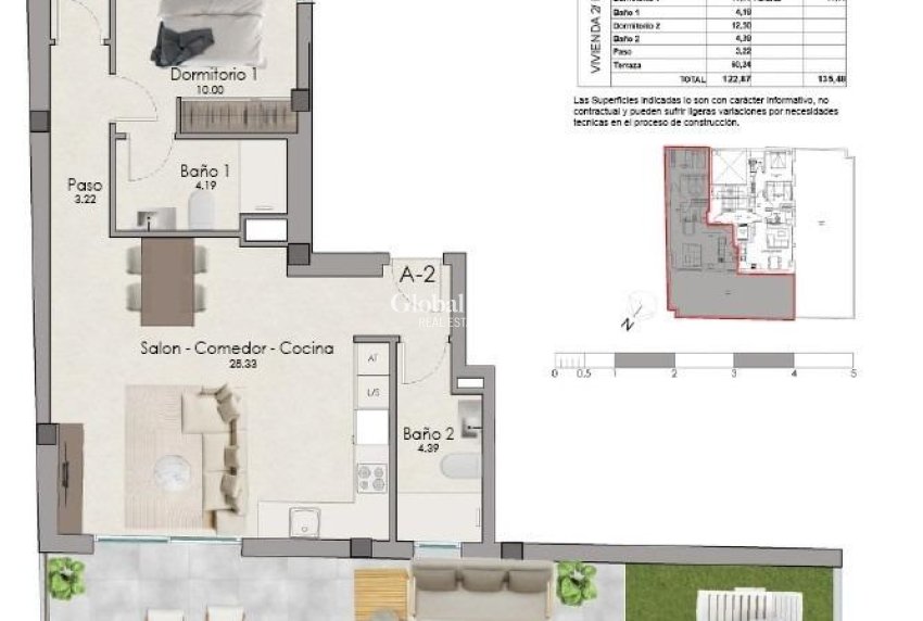 Neubau - PENTHOUSE -
SANTA POLA - Centro