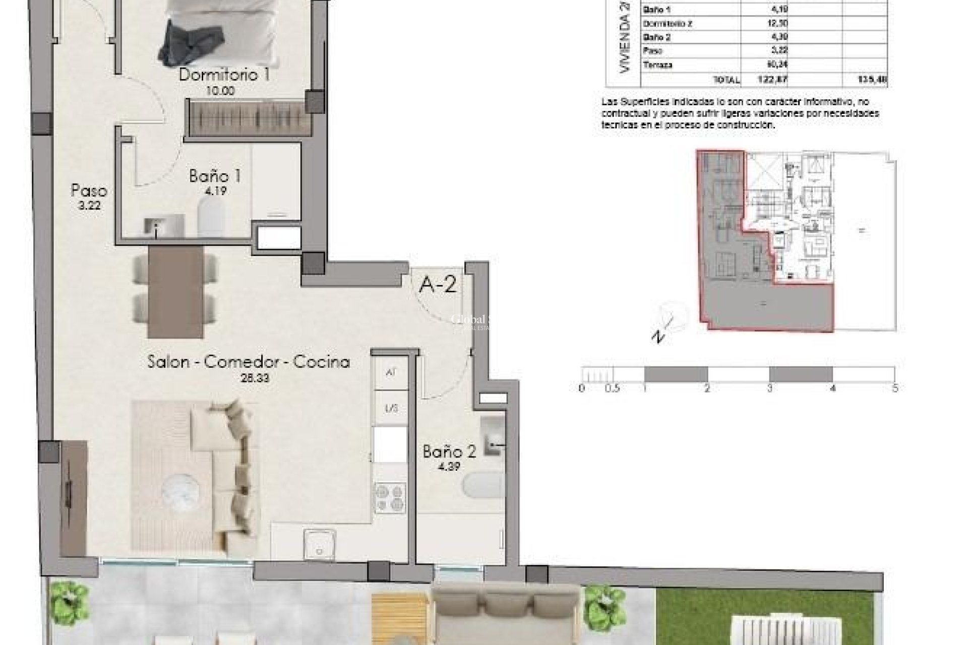 Neubau - PENTHOUSE -
SANTA POLA - Centro