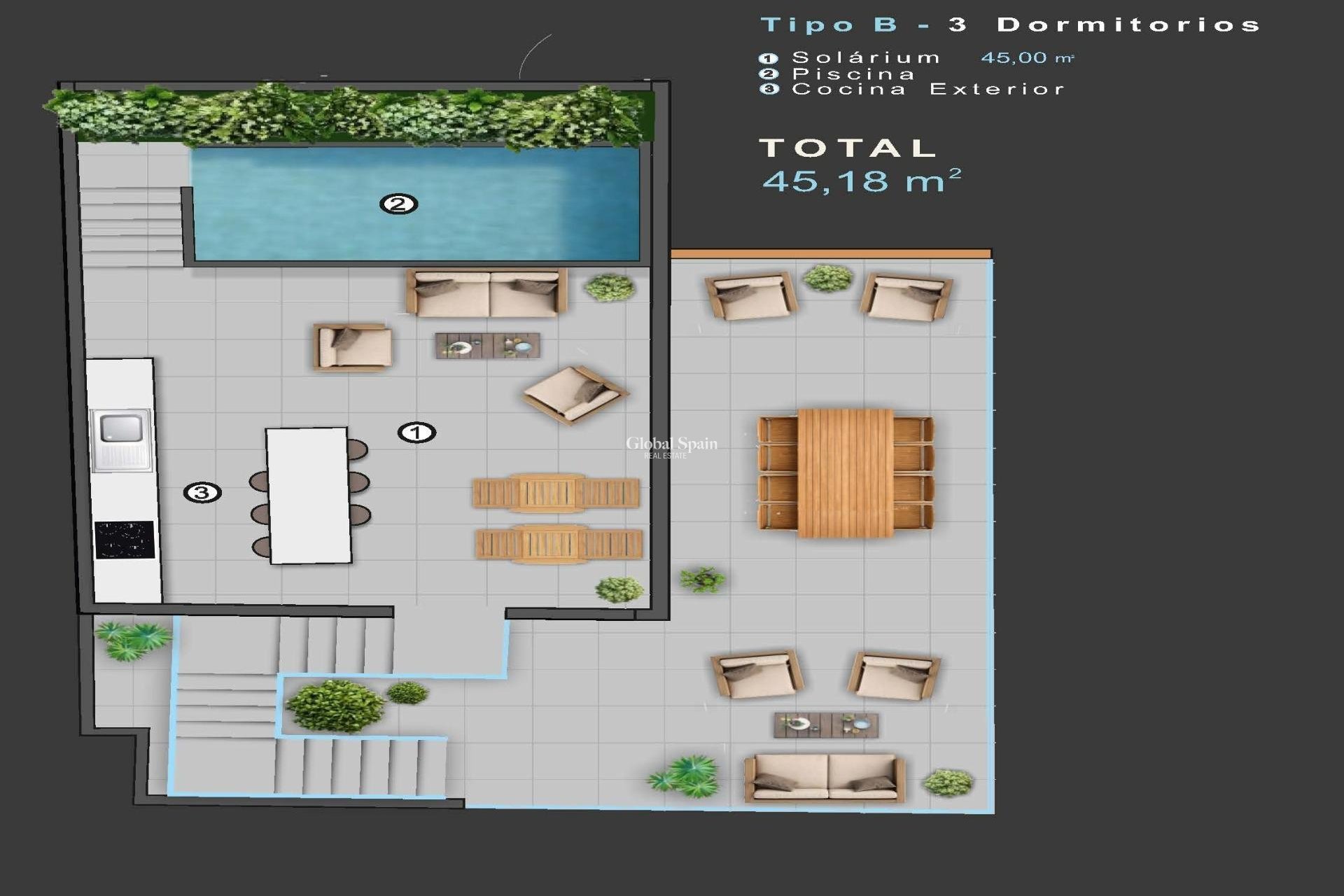 Neubau - PENTHOUSE -
TORREVIEJA - Center