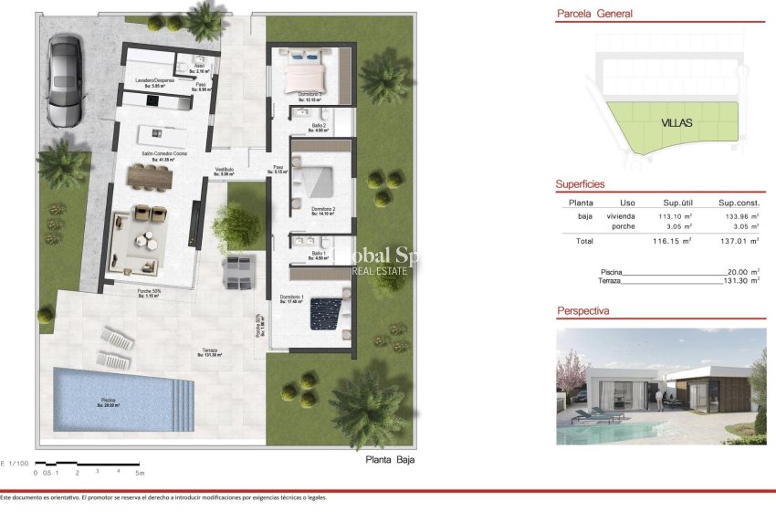 Neubau - VILLA -
BAÑOS Y MENDIGO - Altaona Golf