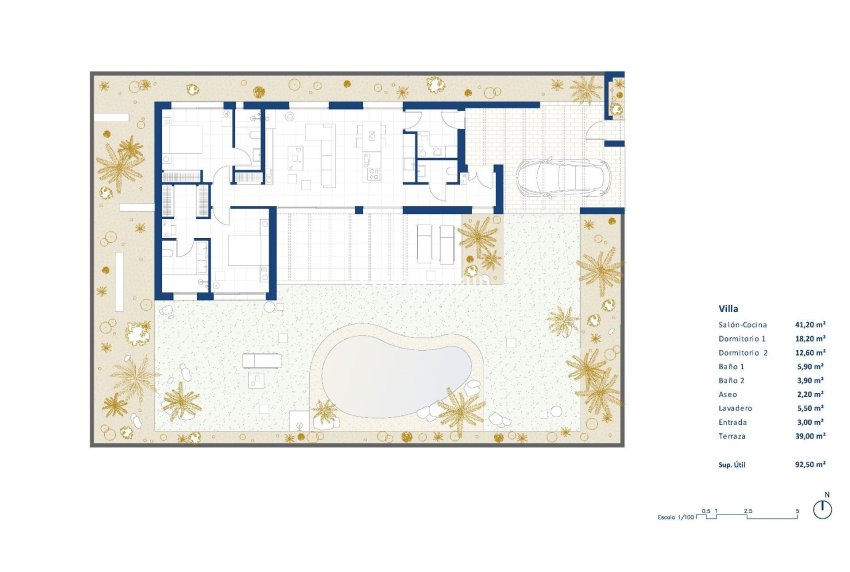 Neubau - VILLA -
BAÑOS Y MENDIGO - Altaona Golf