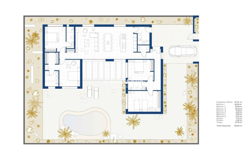 Neubau - VILLA -
BAÑOS Y MENDIGO - Altaona Golf