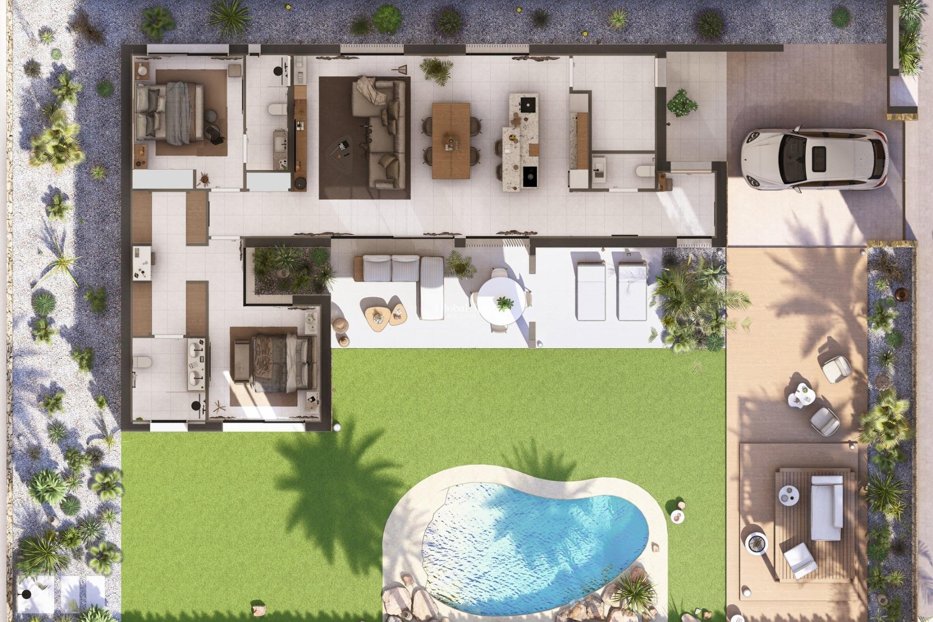 Neubau - VILLA -
BAÑOS Y MENDIGO - Altaona Golf
