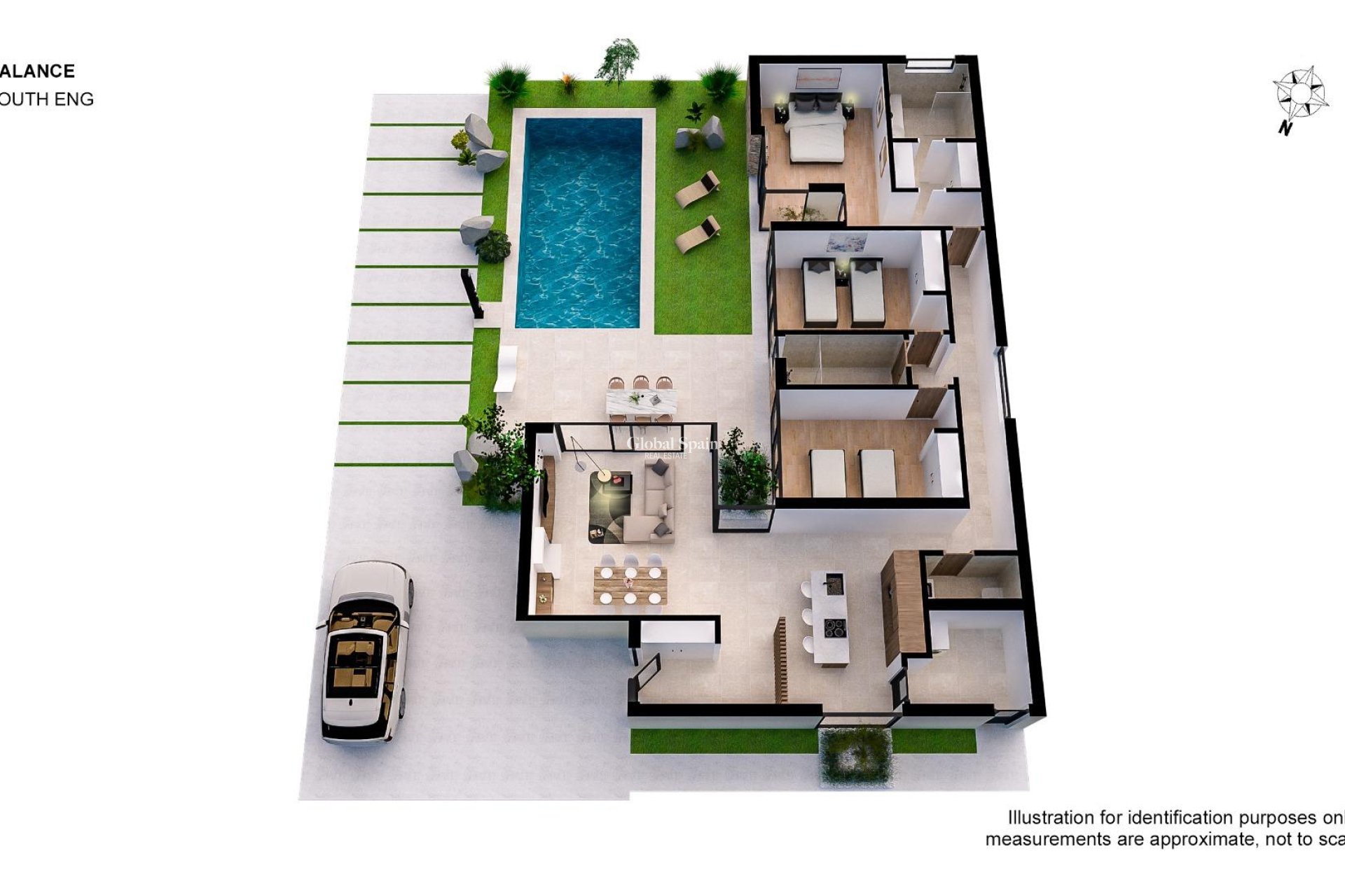 Neubau - VILLA -
BAÑOS Y MENDIGO - Altaona Golf