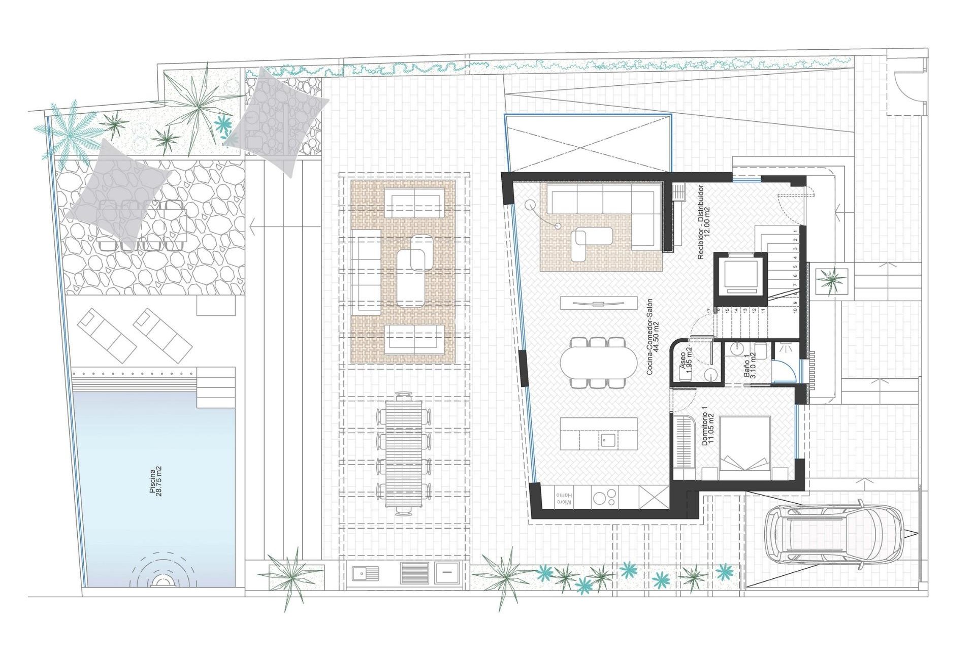 Neubau - VILLA -
CABO DE PALOS - Cala Flores