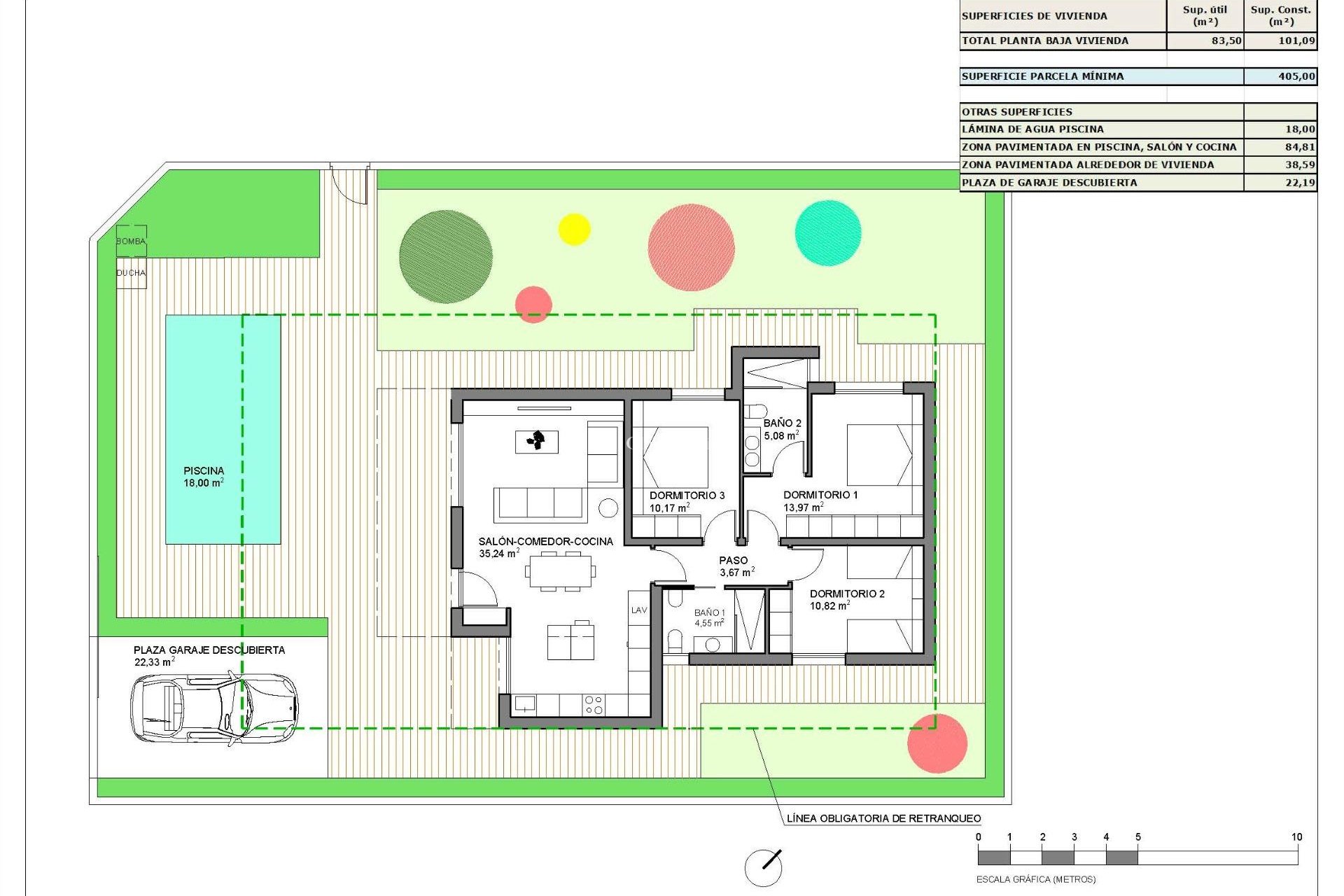 Neubau - VILLA -
HONDÓN DE LAS NIEVES - Urbaniz. La Montañosa
