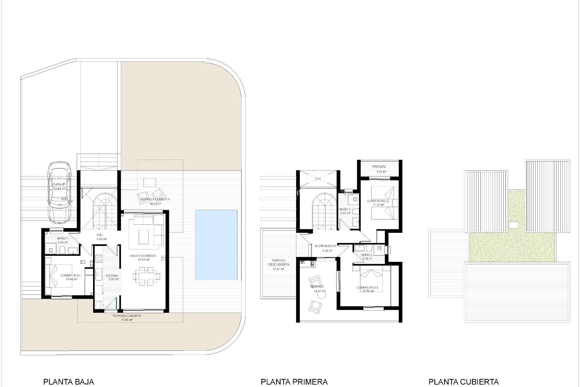 Neubau - VILLA -
LA NUCÍA - Escandinavia