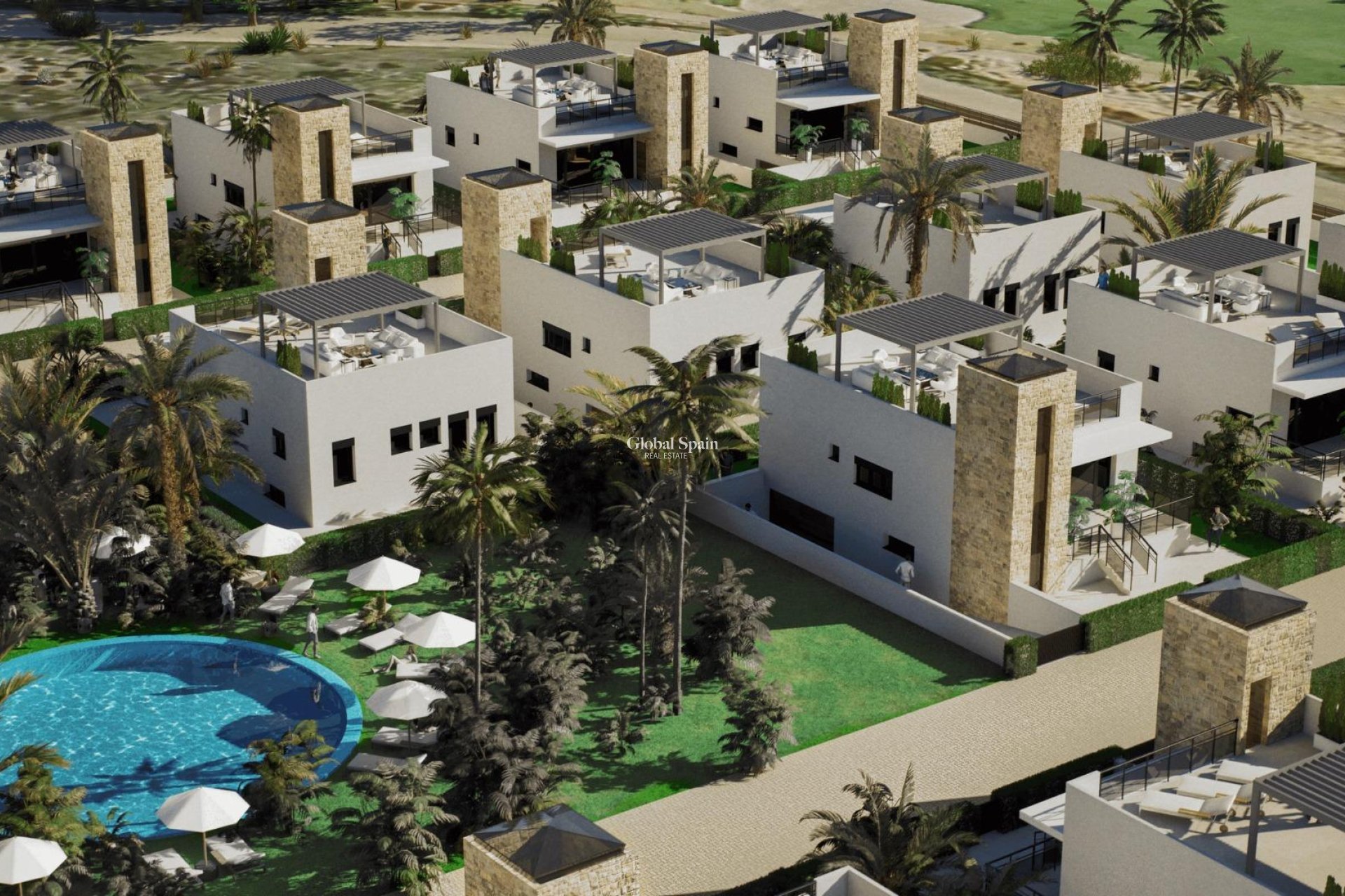 Neubau - VILLA -
MAZARRÓN - Camposol Golf