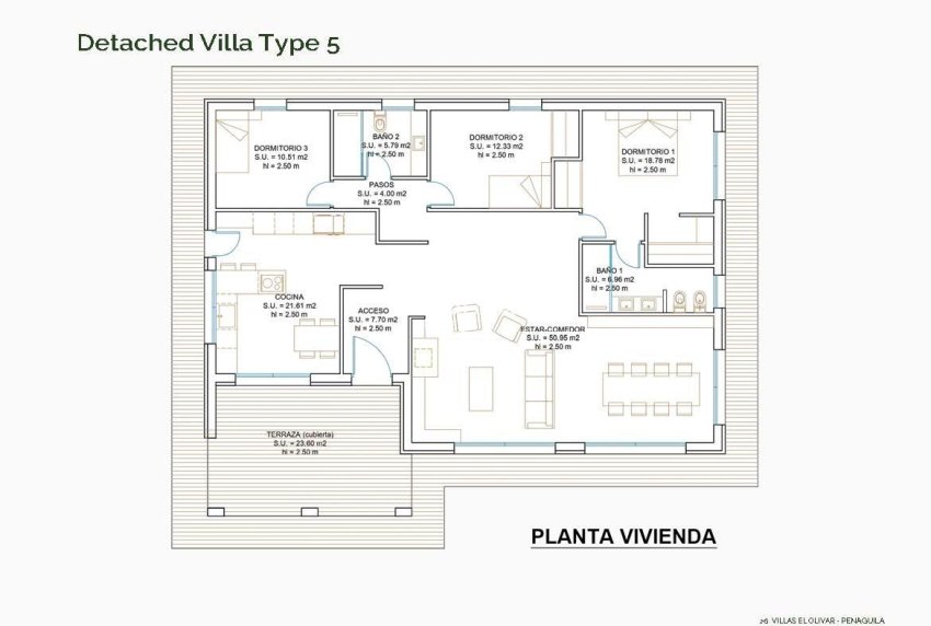 Neubau - VILLA -
PENÀGUILA - El Olivar