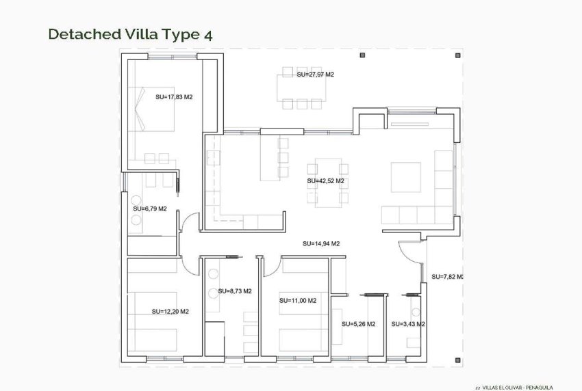 Neubau - VILLA -
PENÀGUILA - El Olivar