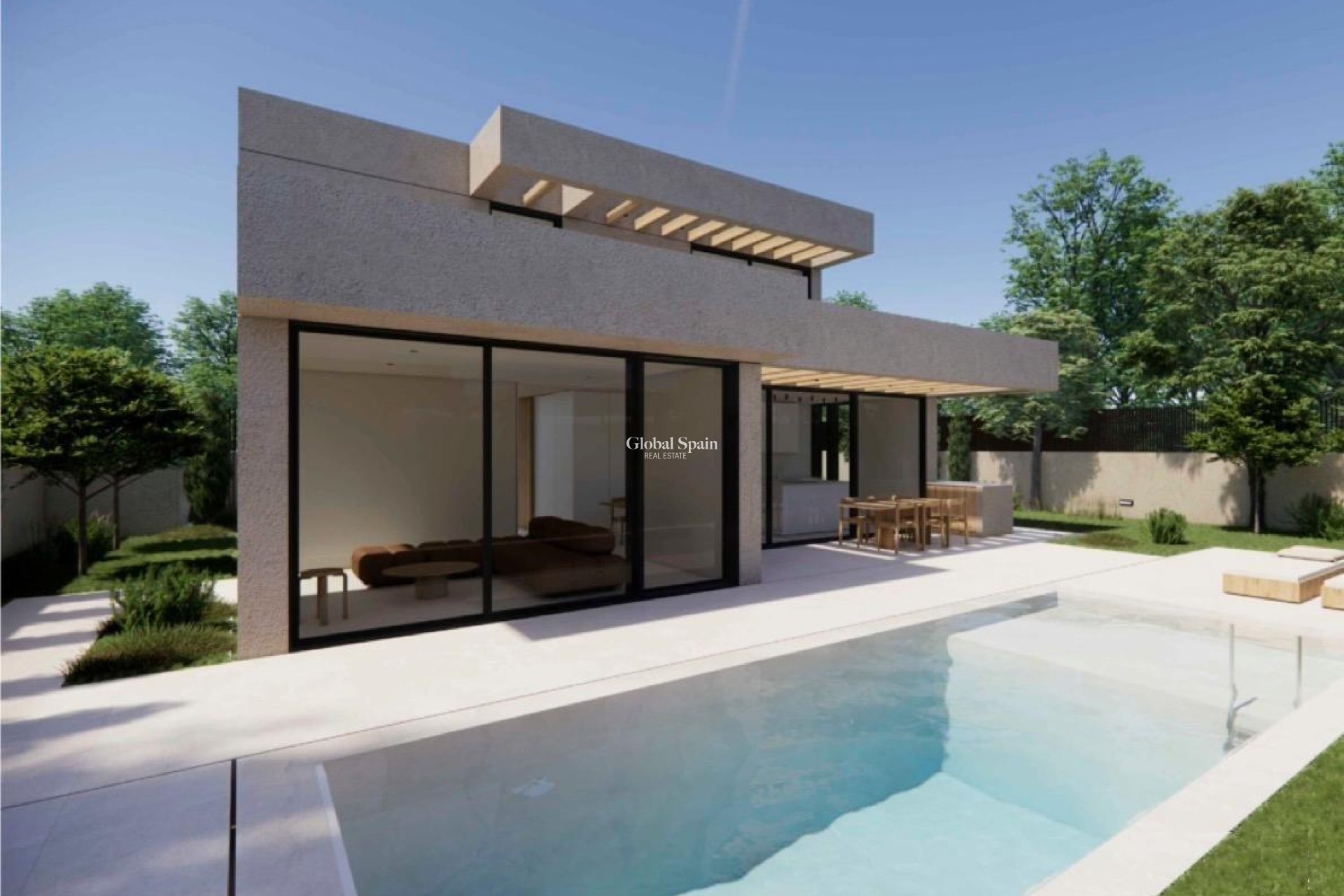 Neubau - VILLA -
POLOP - La Alberca