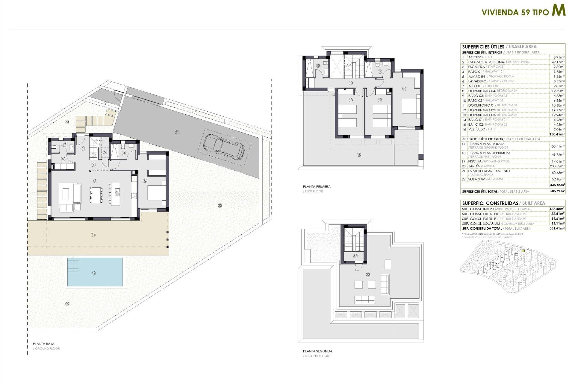 Neubau - VILLA -
POLOP - PAU 1