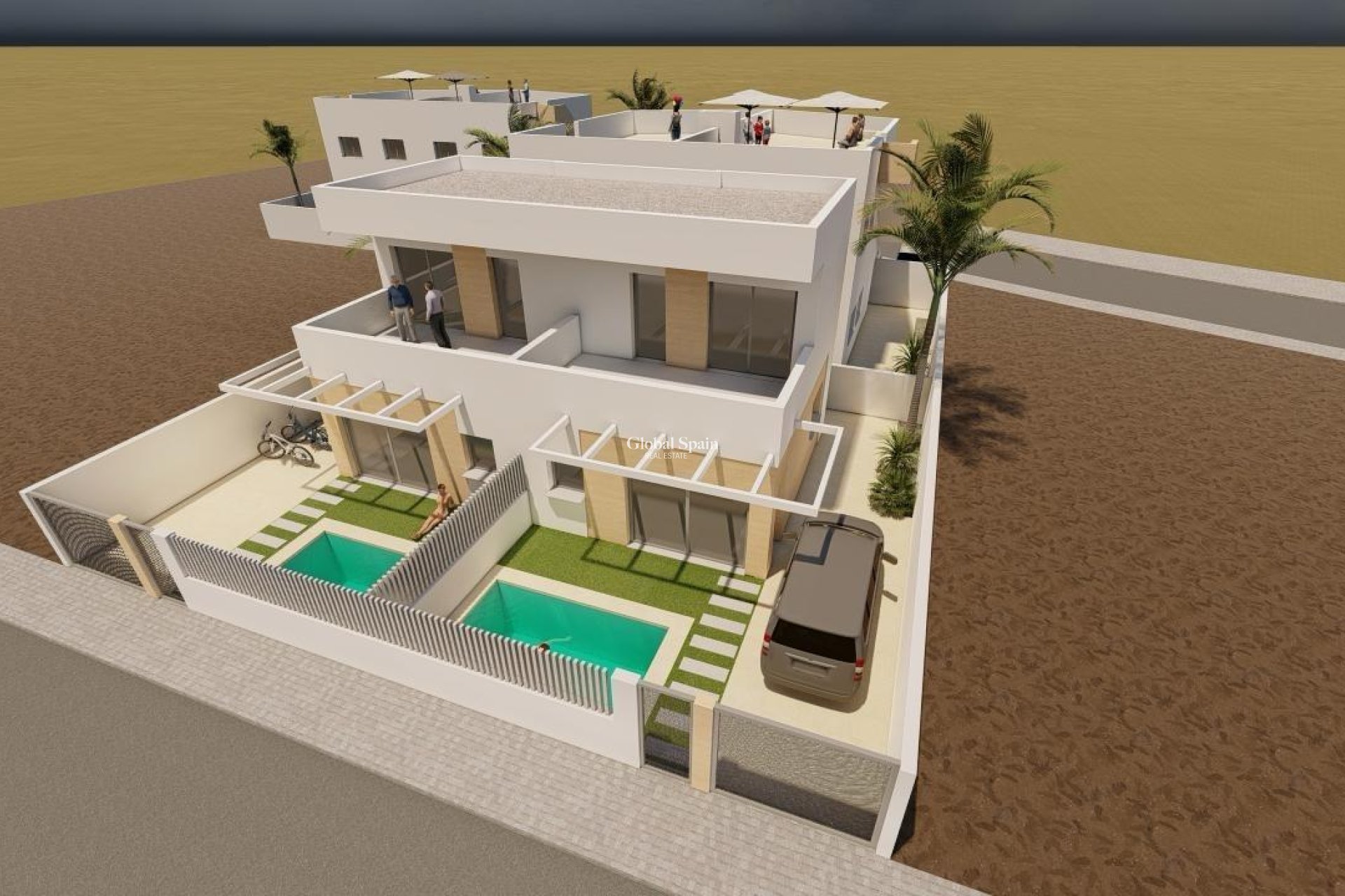 Neubau - VILLA -
PUERTO DE MAZARRÓN - Mar De Plata