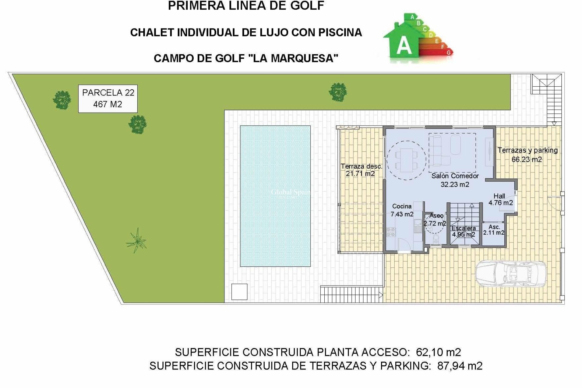 Neubau - VILLA -
ROJALES - Golf La Marquesa (Ciudad Quesada)