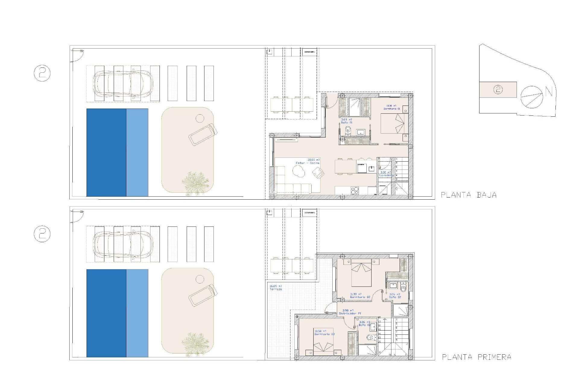 Neubau - Villa -
SAN PEDRO DEL PINATAR - CENTRO