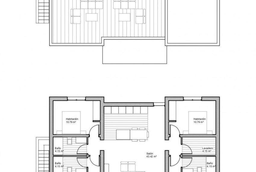 Neubau - VILLA -
TORRE PACHECO - Roldán