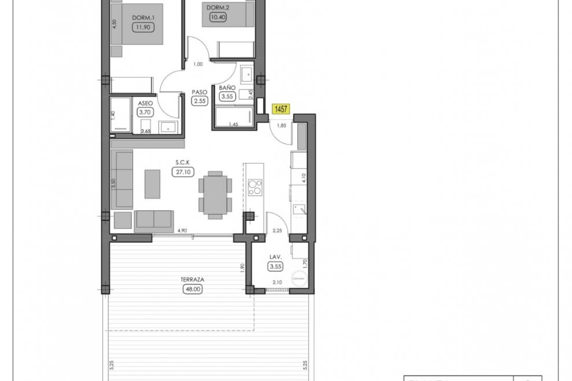 Neubau - WOHNUNG -
ALGORFA - LA FINCA GOLF / ALGORFA