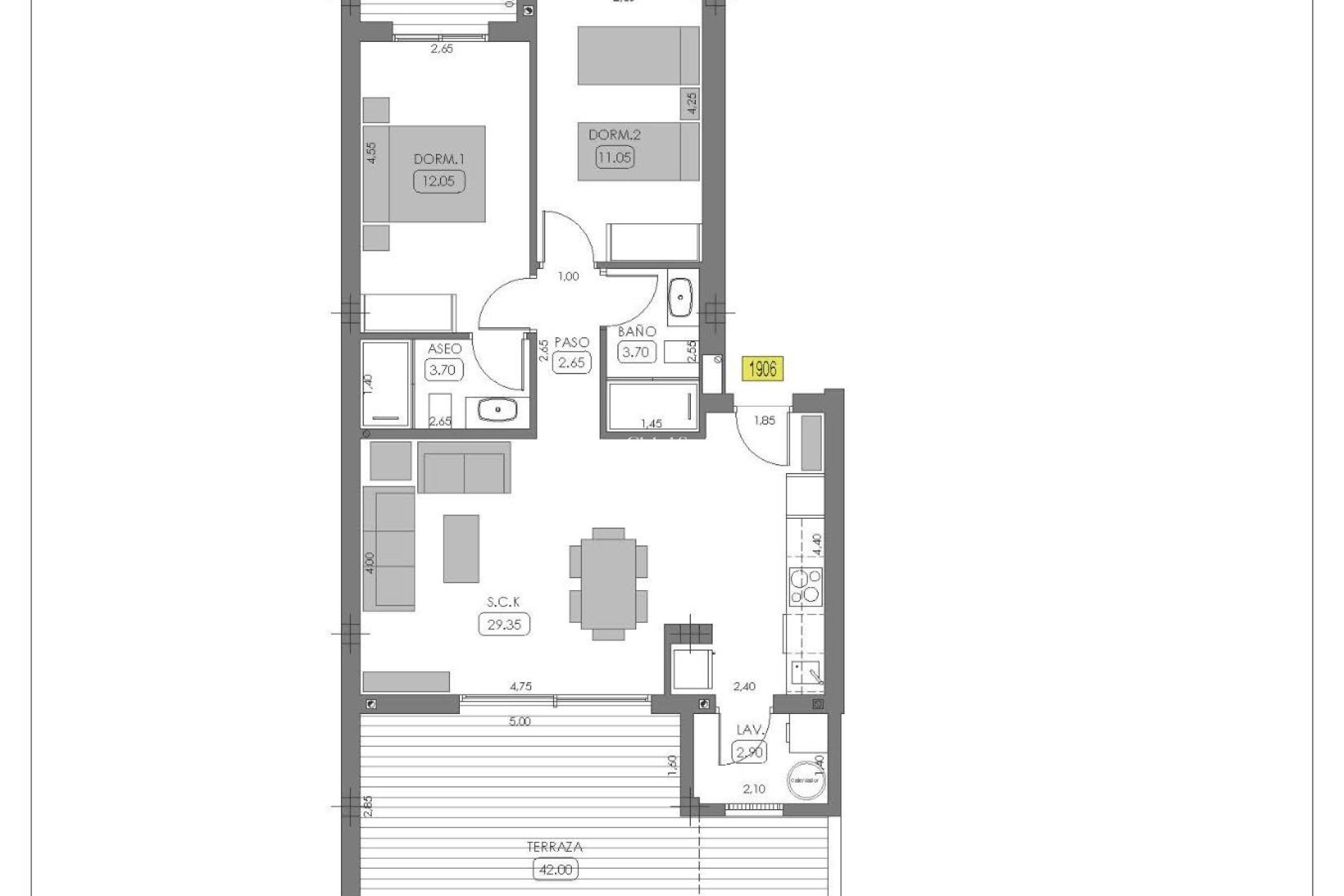 Neubau - WOHNUNG -
ALGORFA - LA FINCA GOLF / ALGORFA