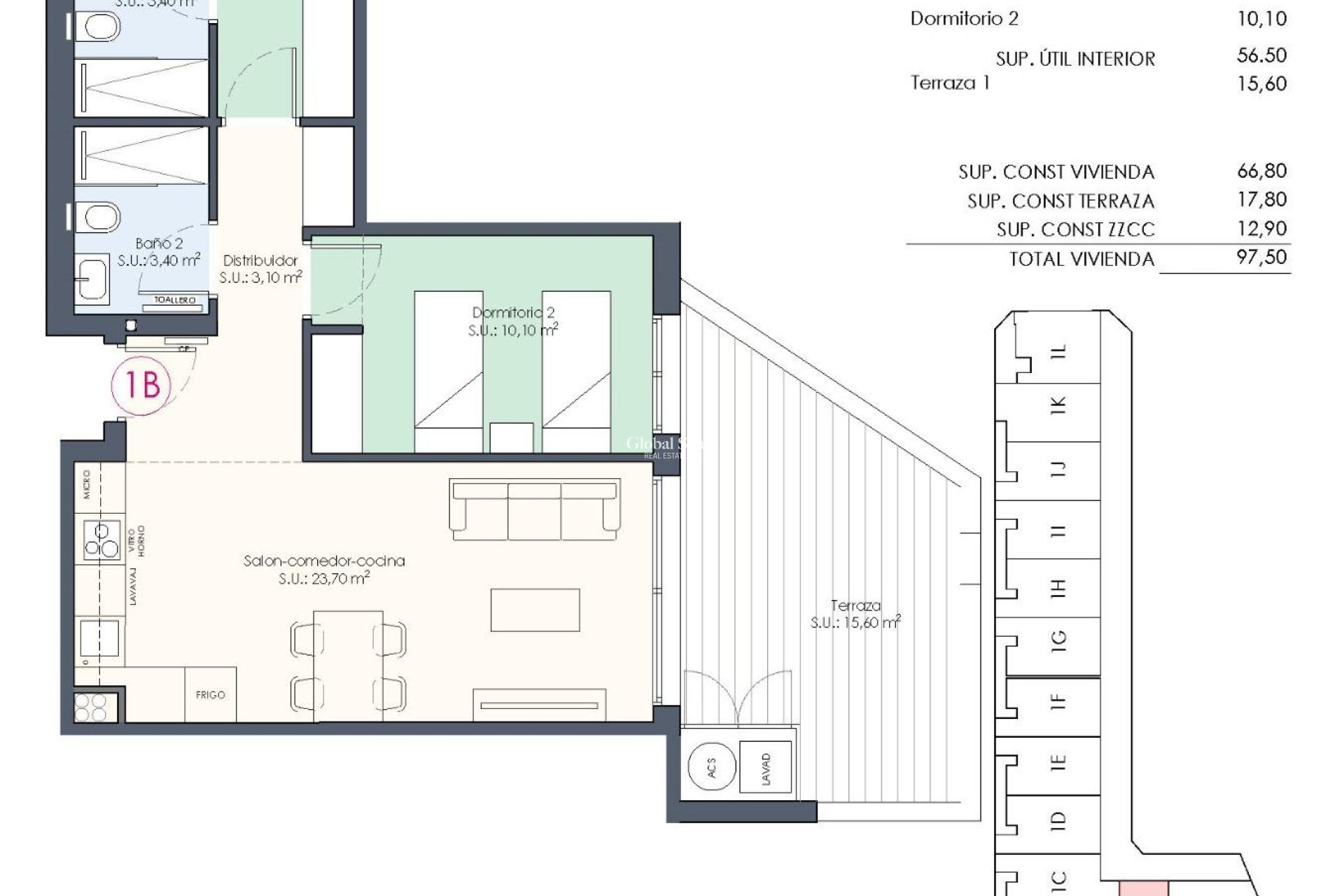 Neubau - WOHNUNG -
BENIJÓFAR - Pueblo
