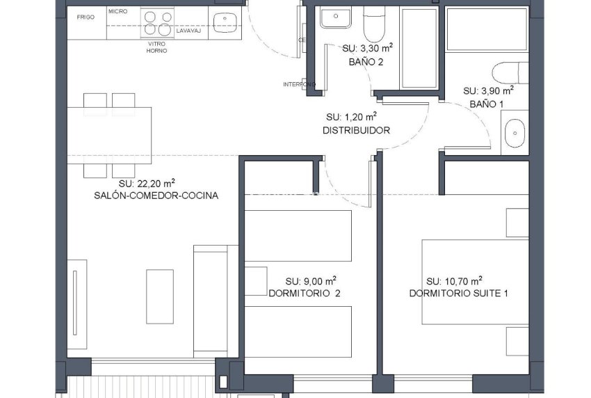 Neubau - WOHNUNG -
BENIJÓFAR