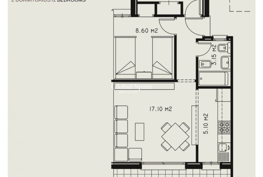 Neubau - WOHNUNG -
CALPE - Gran sol
