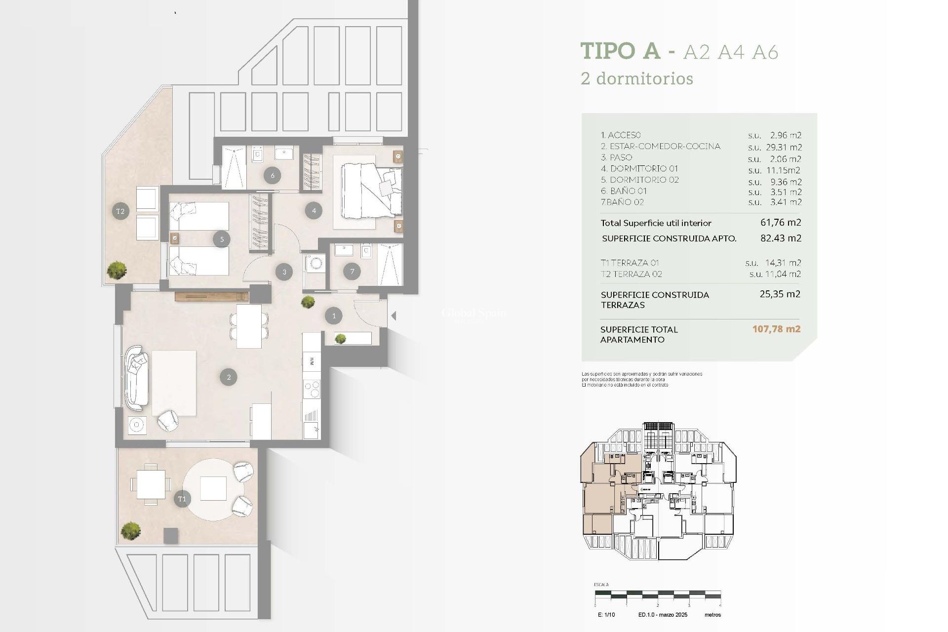 Neubau - WOHNUNG -
CALPE - Playa Arenal