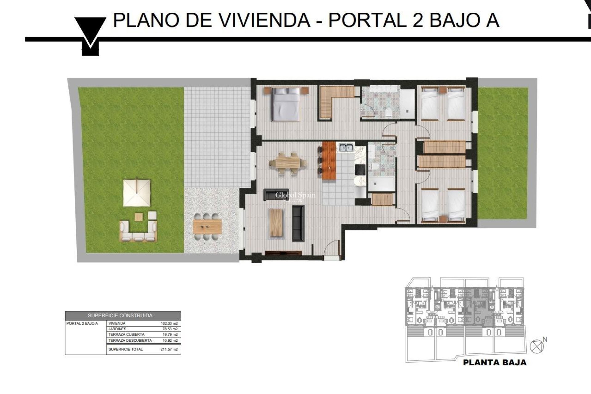 Neubau - WOHNUNG -
CASARES - Doña Julia Golf