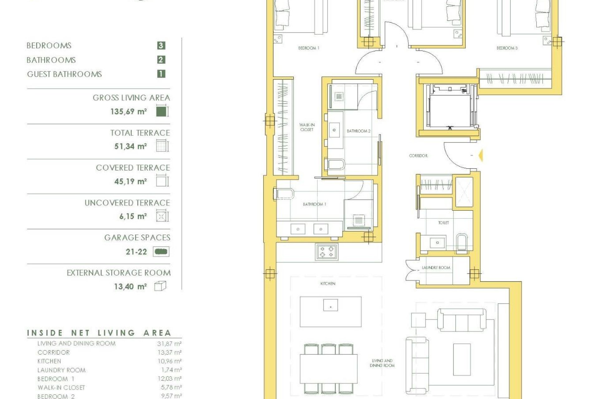 Neubau - WOHNUNG -
ESTEPONA - Taraje